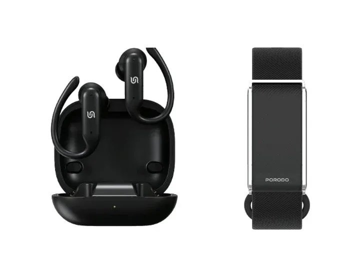 [PD2IN1SB62BK] Porodo ACTIVEX SMART FITNESS BAND & EARBUDS.webp