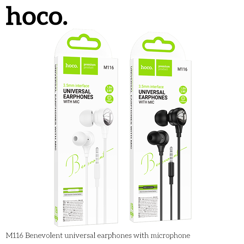 Hoco M116 3.5 Earphone
