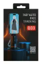 AUTO FACE TRACKING Q03 360° Intelligent Tracking Gimbal for Smartphone – Auto Face/Body Tracking & Stabilization