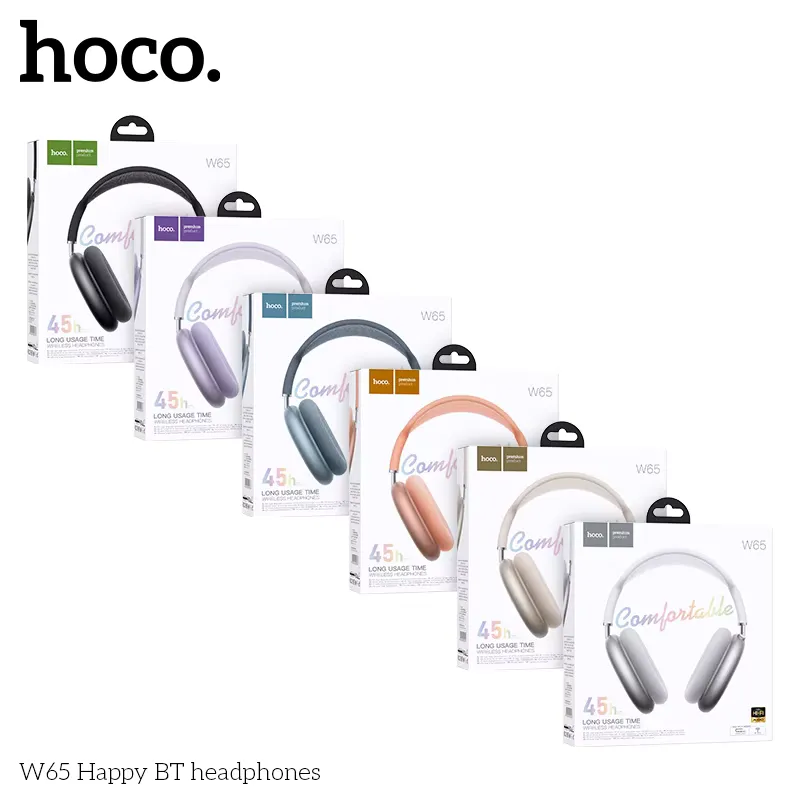 Hoco W65 Wireless Over-Ear HiFi Bluetooth Headset