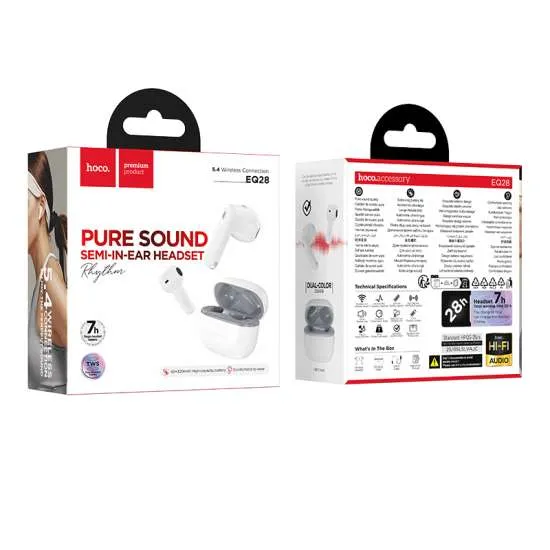 HOCO EQ28 Pure Sound Semi-In-Ear Headset