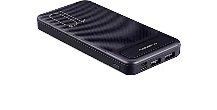 VDenmenv, Power Bank DP09 2USB Black 2.1A 10000mAh