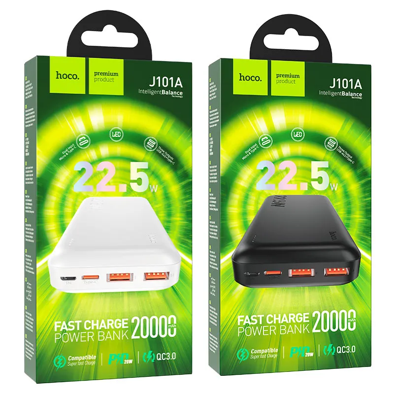 Hoco Power bank “J101A Astute” 22.5W 20000mAh