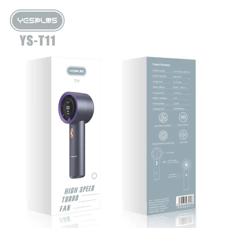 YesPlus T11 High Speed Turbo Fan