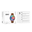 Hoco Y22 Smart Watch Amoled - Bluetooth Calls - Silver (IP67 Waterproof) + Gray Strap