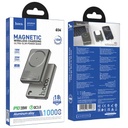 HOCO. Power Bank Magnetic Q34 Fast Charge 10000mAh PD Type-C 20W - Metal Grey