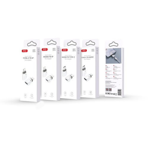 XO adapter NB256E USB-C - Lightning white