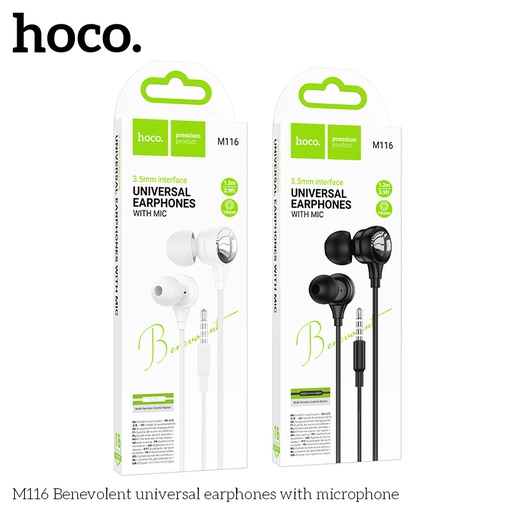 Hoco M116 3.5 Earphone